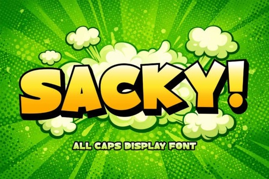 Sacky Font